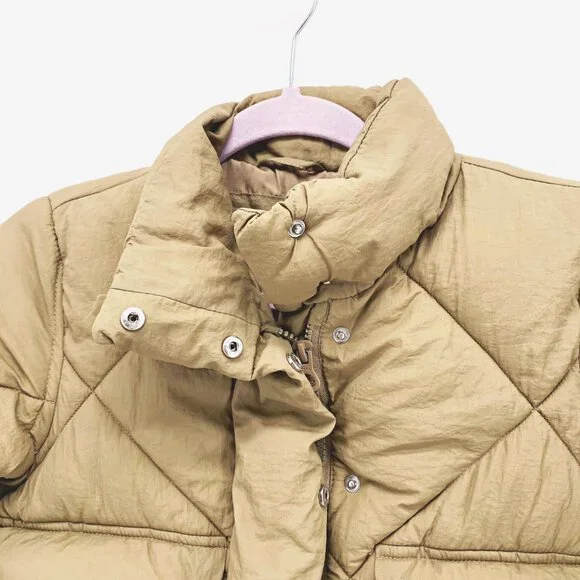 Girls' Zara Quilted Oversized Puffer Coat Sz 6-7 - Picture 5 of 9